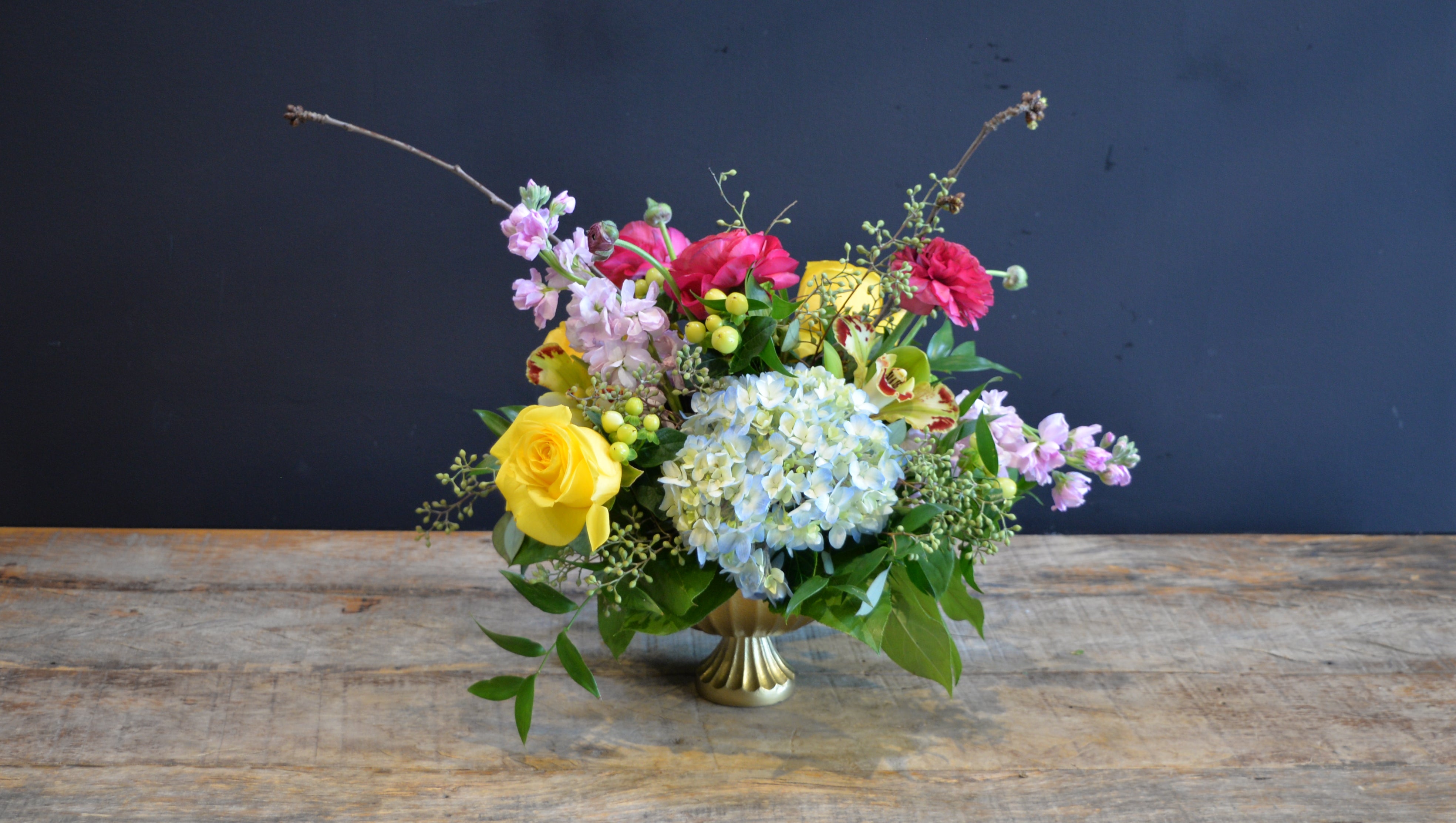 Garden Party in Gold 